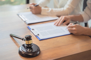 divorce papers signing assets